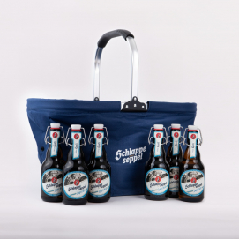 Gefüllter Einkaufskorb  "GUSTI"